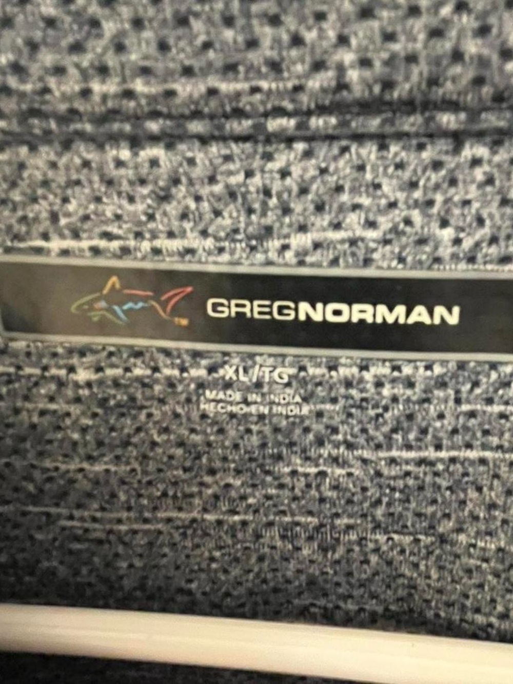 Greg Norman Collection Men's Heather Gray Quarter-Zip Sweater - Picture 3 of 7